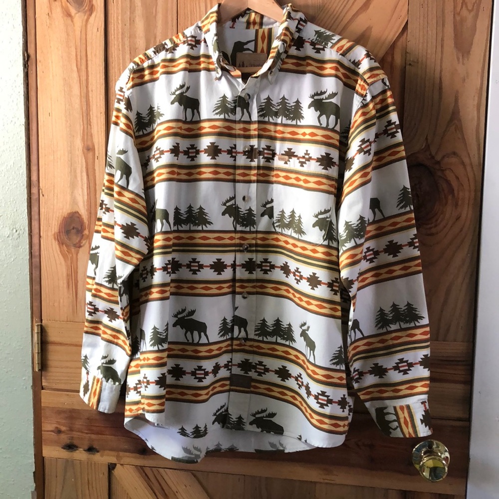 Vintage Outdoor Life button up shirt.
